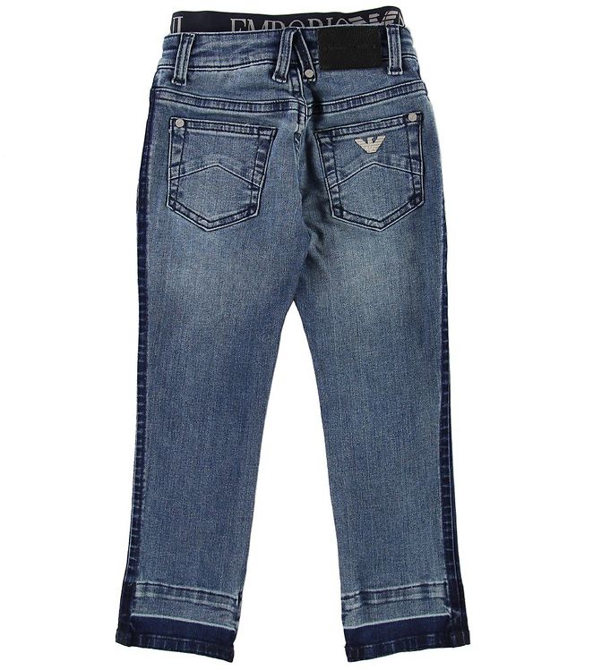 Latijns poort Montgomery Emporio Armani Jeans - Blauw » Altijd Goedkope Levering