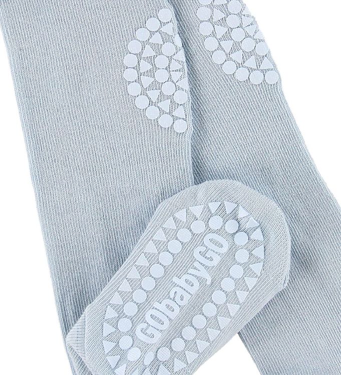 GoBabyGo Non-Slip Tights - Light Blue » New Products Every Day