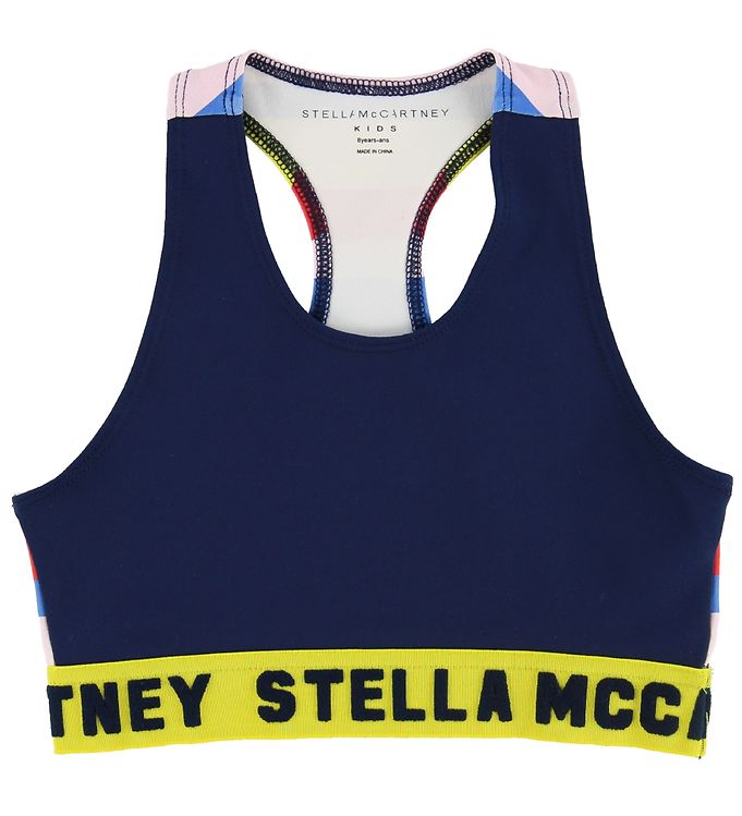 Stella McCartney Kids Sports Bra - Navy Striped » Cheap Delivery