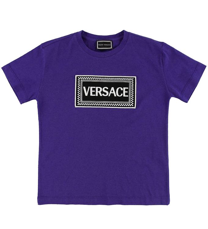 versace blue t shirt