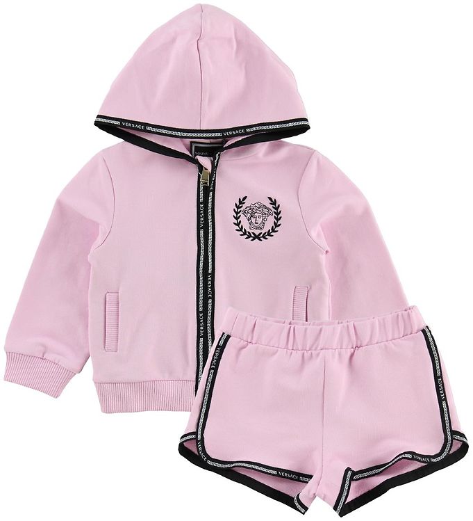 Young Versace Tracksuit - Pink w. Logo » Prompt Shipping