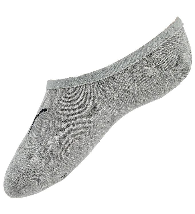 Spookachtig lelijk paperback Puma Footie Socks - 3-Pack - Grey Melange » ASAP Shipping