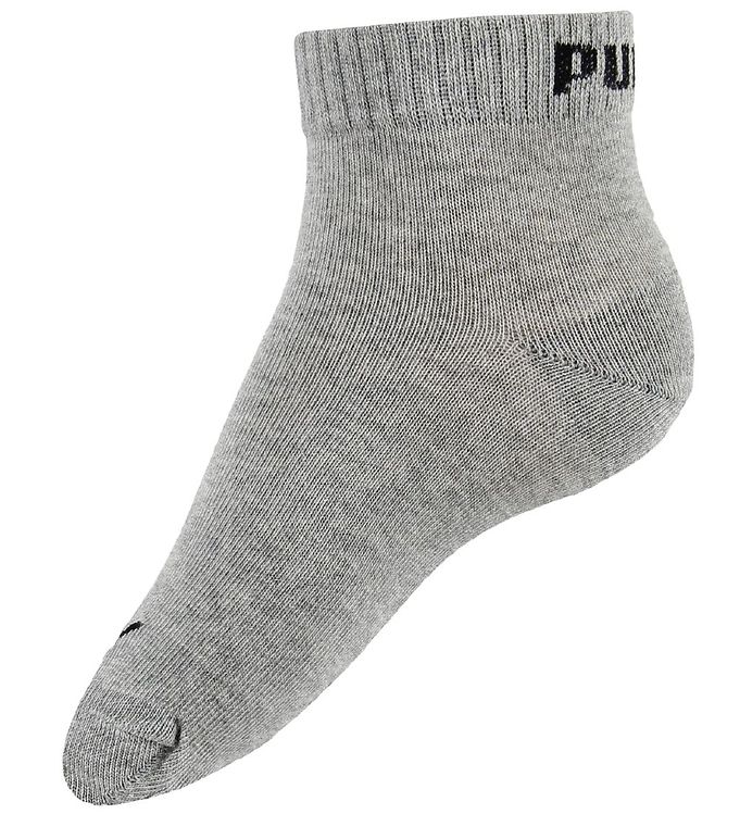 PUMA Unisex Quarter Plain Socks 3 Pack, PUMA