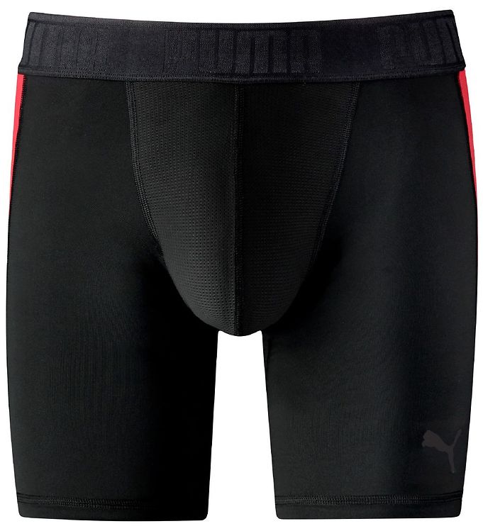 Boxers - Active Long - Black/Red » Always Cheap Shipping