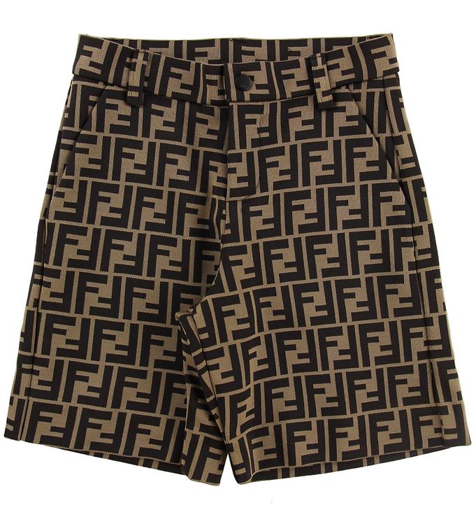Fendi Kids Shorts - Brown » Fast Shipping » Order Here