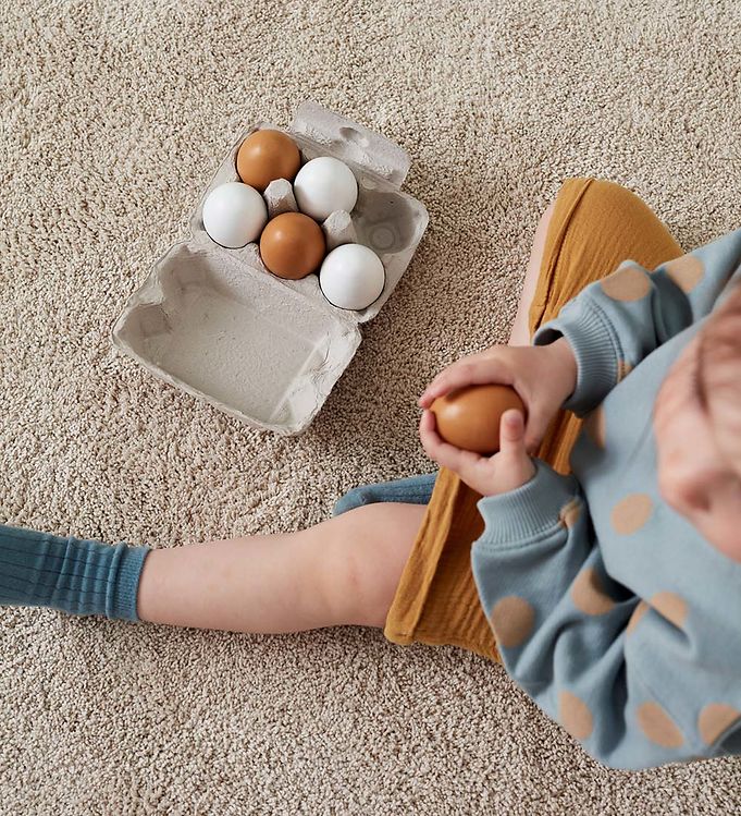 Kids Concept Play Food Bistro Eggs w. Tray Cheap Shipping