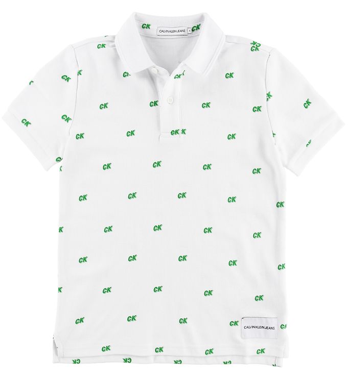 Invitación argumento Amoroso Calvin Klein Polo - White/Green » New Products Every Day