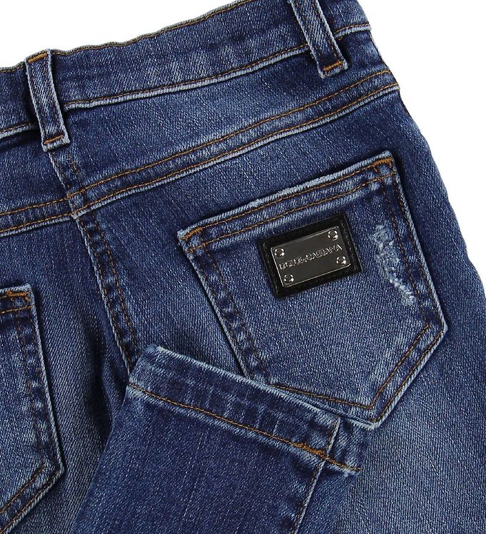 Waden Ultieme gras Dolce & Gabbana Jeans - Millennials - Dark Blue » Cheap Shipping