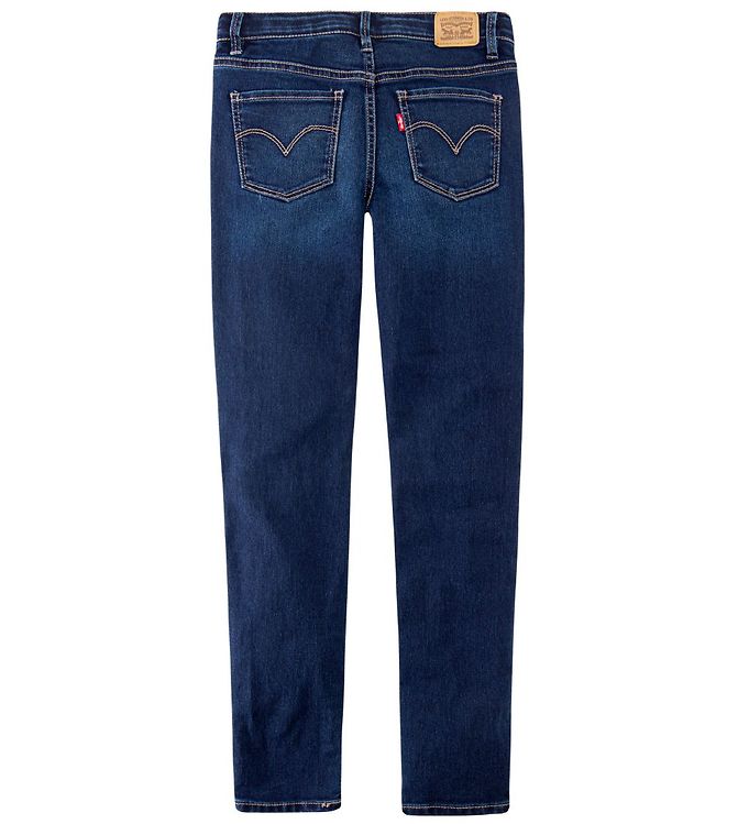 Levis Jeans - 710 Super Skinny - Dark Blue Denim » ASAP Shipping