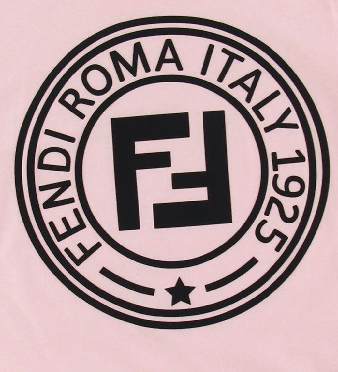 Fendi Dress - Rose/Black w. Logo » New Products Every Day