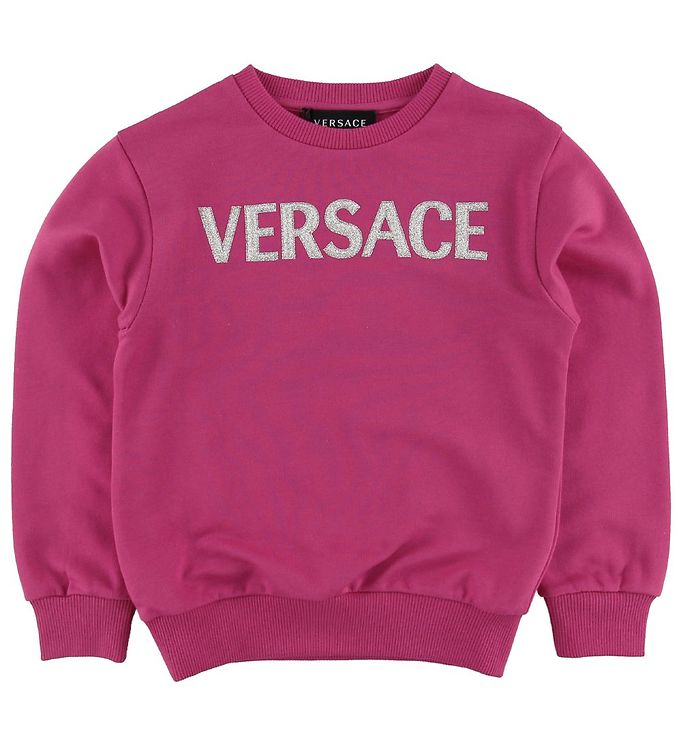 Versace Sweatshirt - Fuchsia w. Logo