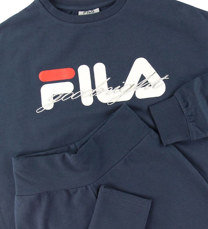 Fila Pyjama Set - Navy Delivery Logo Fashion w. Kids Cheap » »