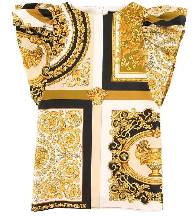 Dress - Gold Print » ASAP Shipping