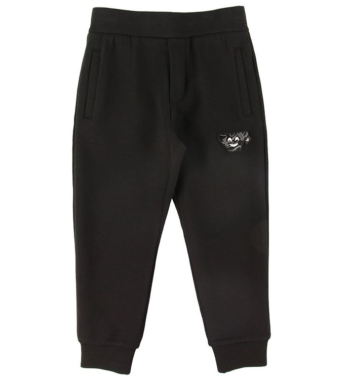 Emporio Armani Trousers Black Quick Shipping Kids Fashion
