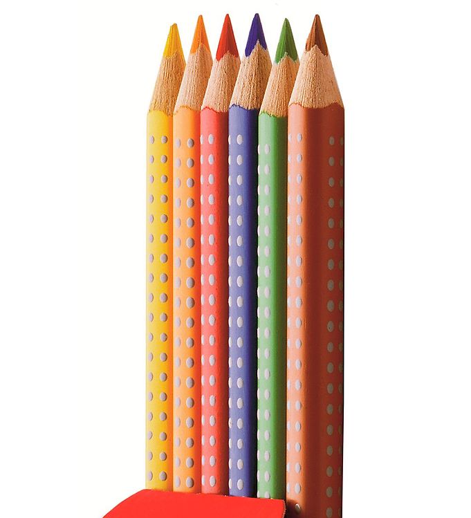 Crayons de couleur Faber-Castell « Jumbo Grip »