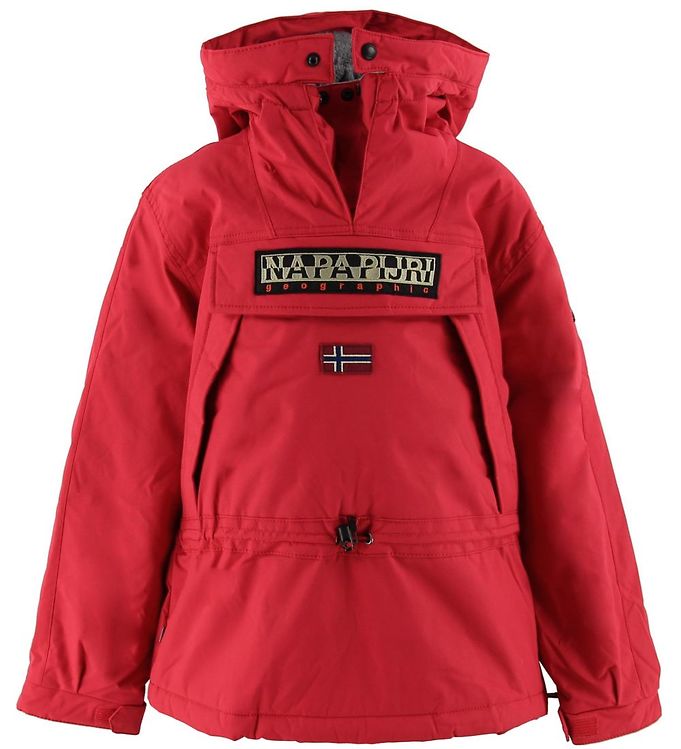 Weinig schedel Pech Napapijri Winter Coat - Skidoo Anorak - Red » Cheap Shipping