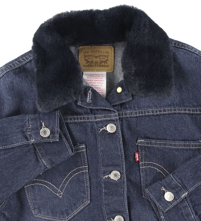 Levis Denim Jacket - Thames w. Faux Fur » Prompt Shipping