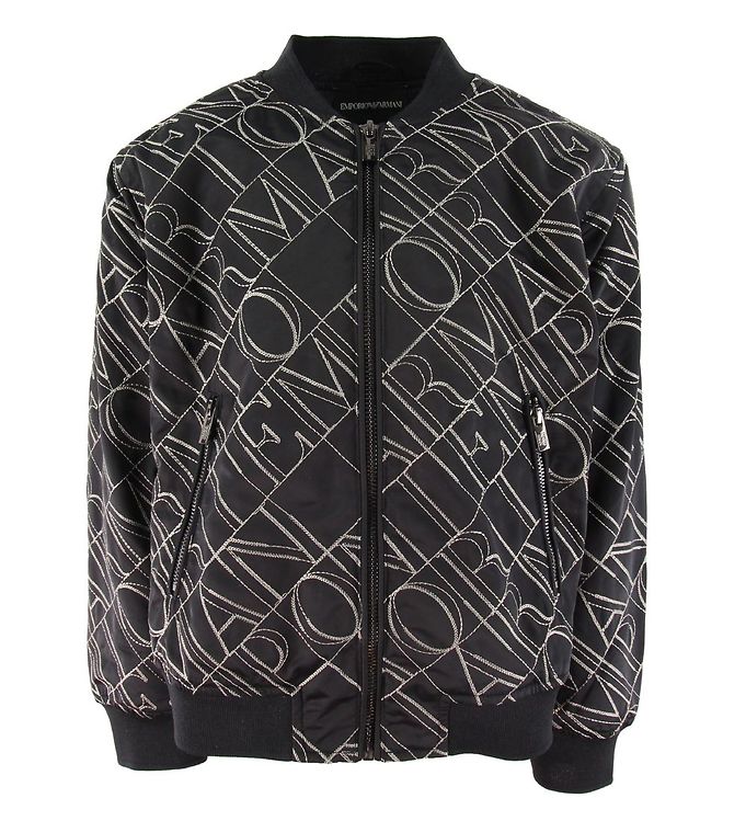 Emporio Armani Jacka Marinblå M. Broderi