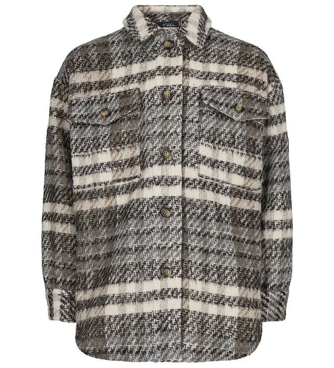 Petit By Sofie Schnoor Jacka Micka Brun/svart Rutor