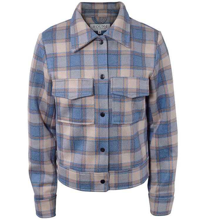 Jacket - Blue/Beige Checkered » Fast Shipping