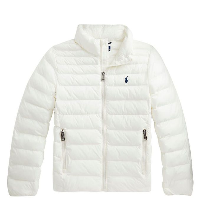 Polo Ralph Lauren Padded Jacket - Classic - White » Kids Fashion