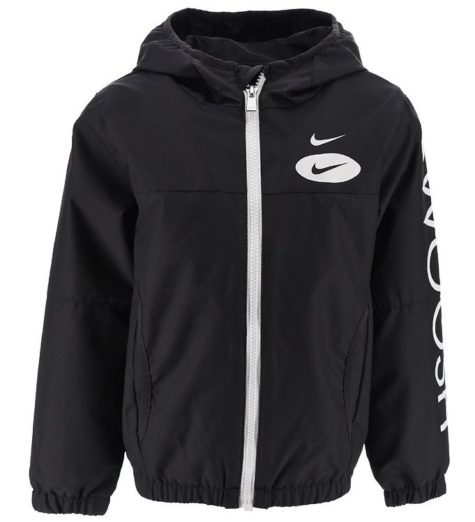 farvestof Hane interferens Nike Windbreaker - Swoosh - Black » Always Cheap Delivery