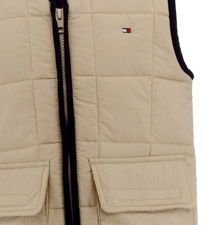 gilet zippé tommy hilfiger homme