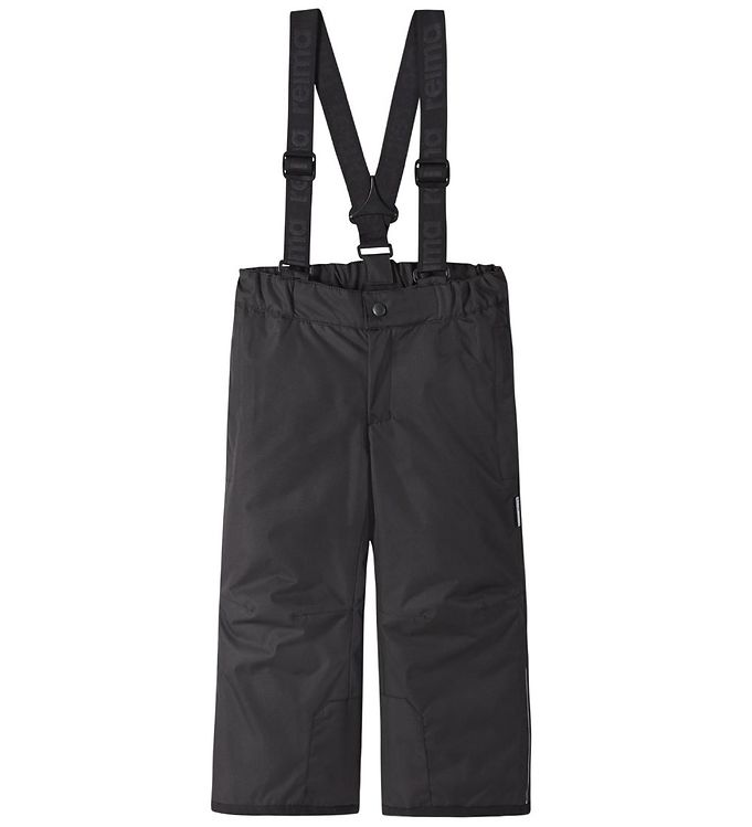 Reima Ski Pants w. Suspenders - Proxima - Black » ASAP Shipping
