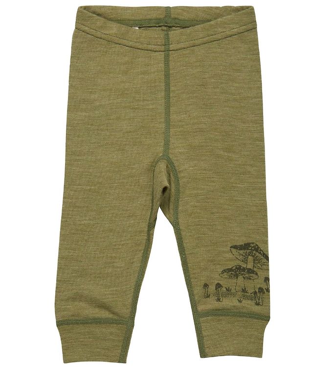 Celavi Leggings Loden Green Melange