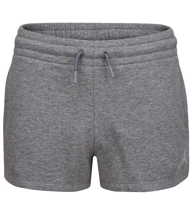 Grey jordan sweat shorts outlet