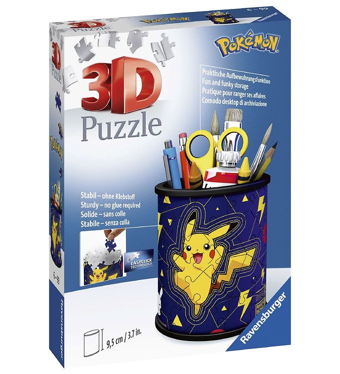 Ravensburger 3d Pussel 54 Delar Pokémon Penna Cup