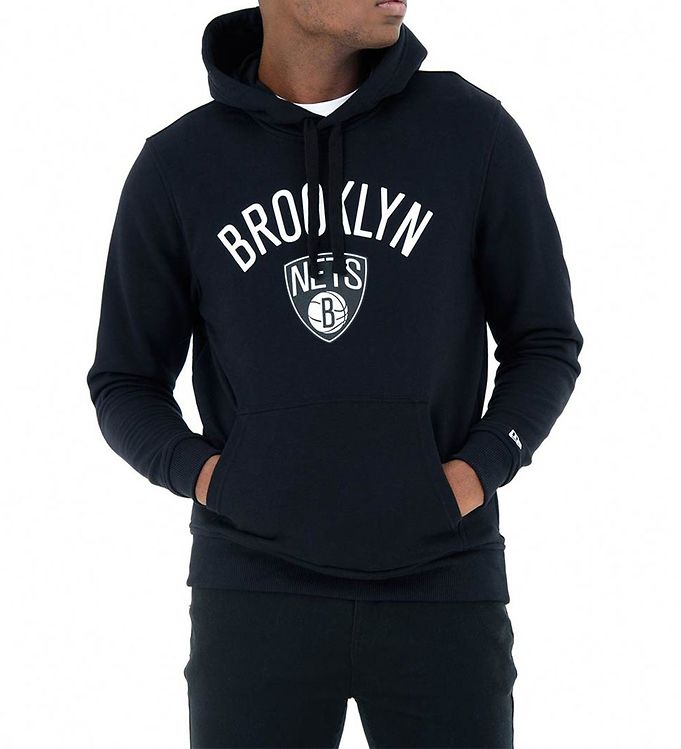 New Era Hoodie Brooklyn Nets Black Quick Shipping
