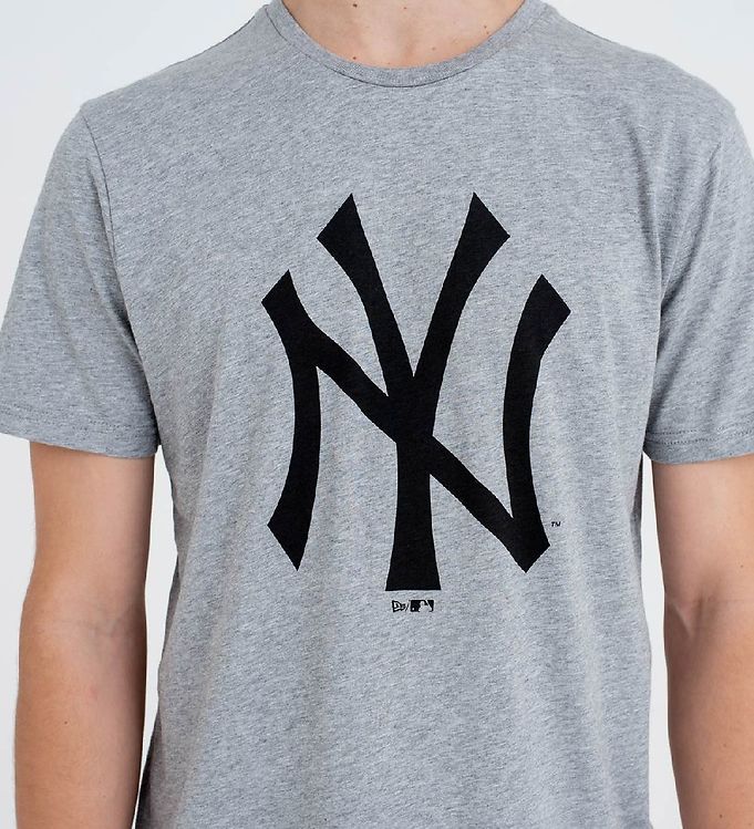 New Era T-shirt - New York Yankees - Grey » Cheap Shipping