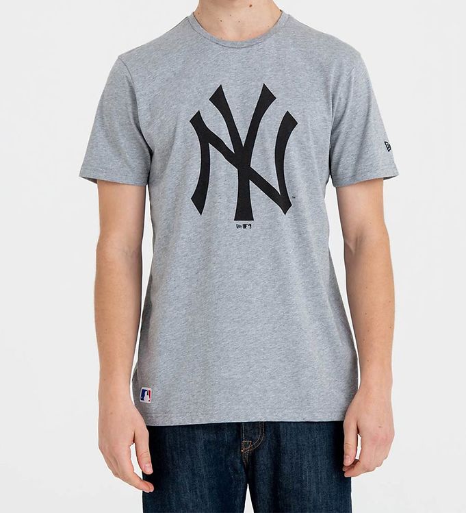 New Era T-shirt - New York Yankees - Grey » Cheap Shipping