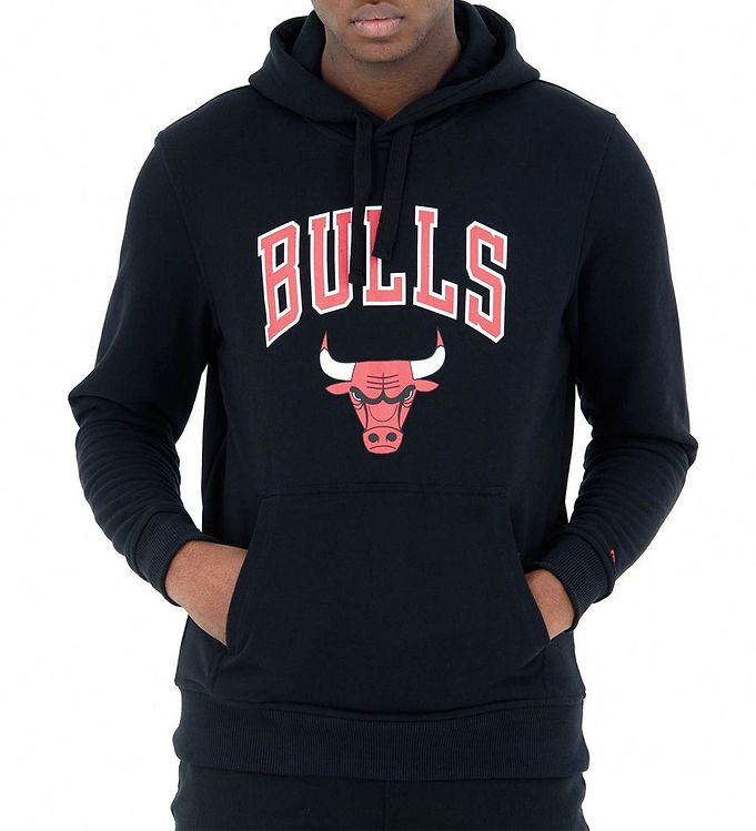 New Era NBA Chicago Bulls Hoodie in Black