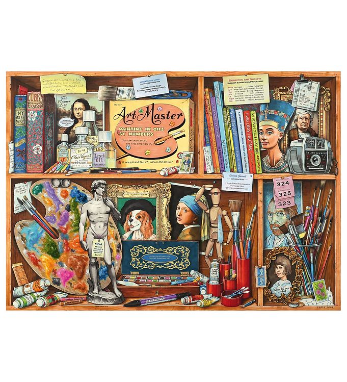 Ravensburger Puzzle 1000 Pieces The Artist S Cabinet