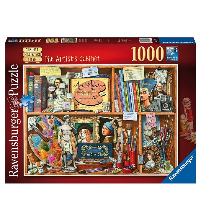 THE ARTIST'S CABINET Brand New Ravensburger 1000 Piece Jigsaw Puzzle 