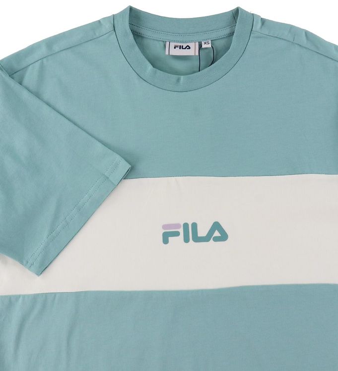 Billy ged gerningsmanden en kop Fila T-shirt - Elliot - Cameo Blue/Snow White » 30 Days Return