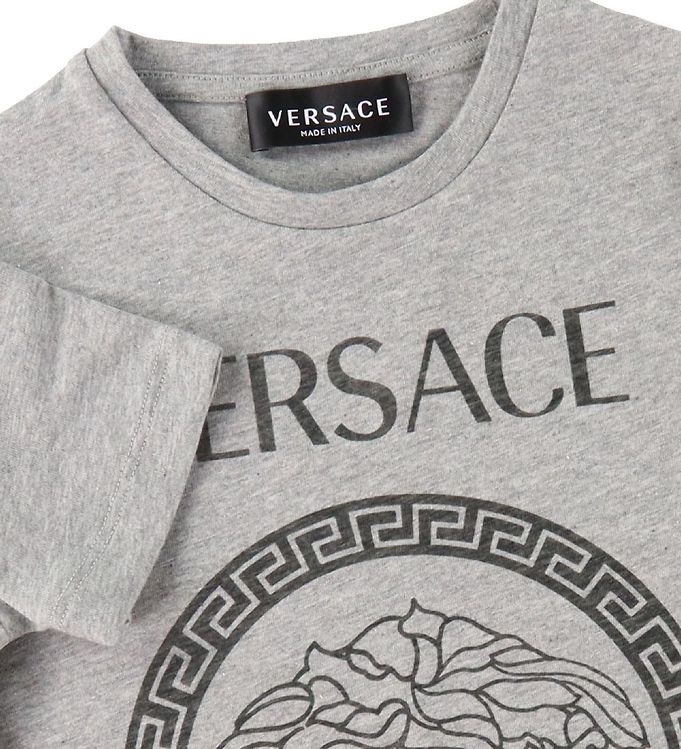 Versace - Medusa - Melange/Dark Grey Kids Fashion