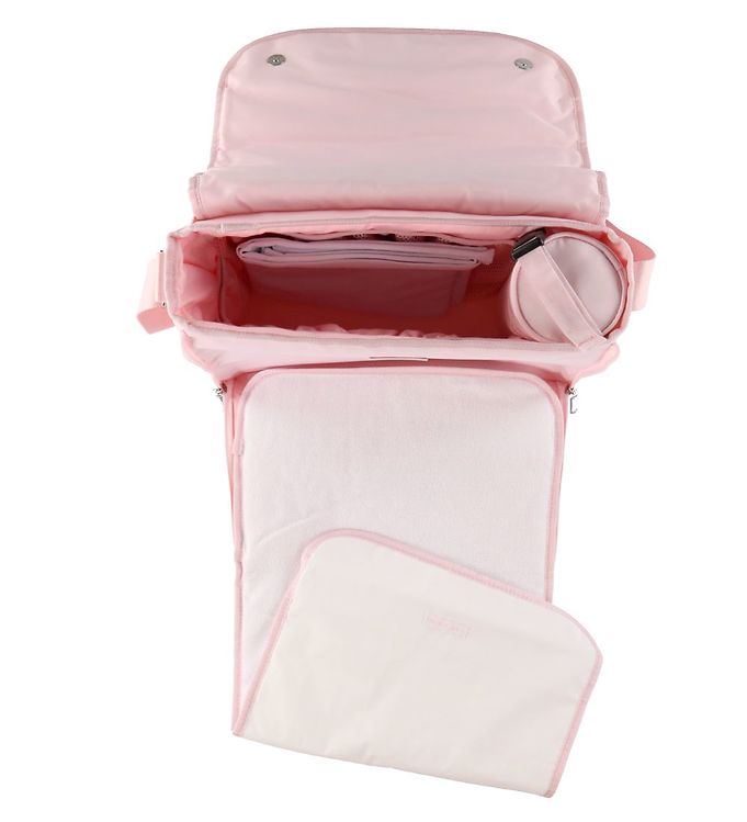 Pink armani changing bag cheap