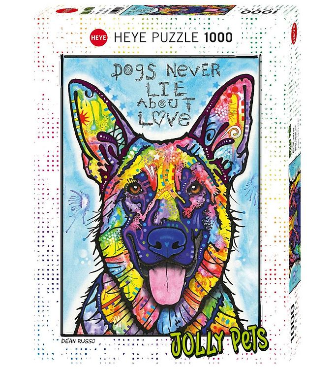 Heye Puzzle - Dogs Never Lie - 1000 pcs » ASAP Shipping