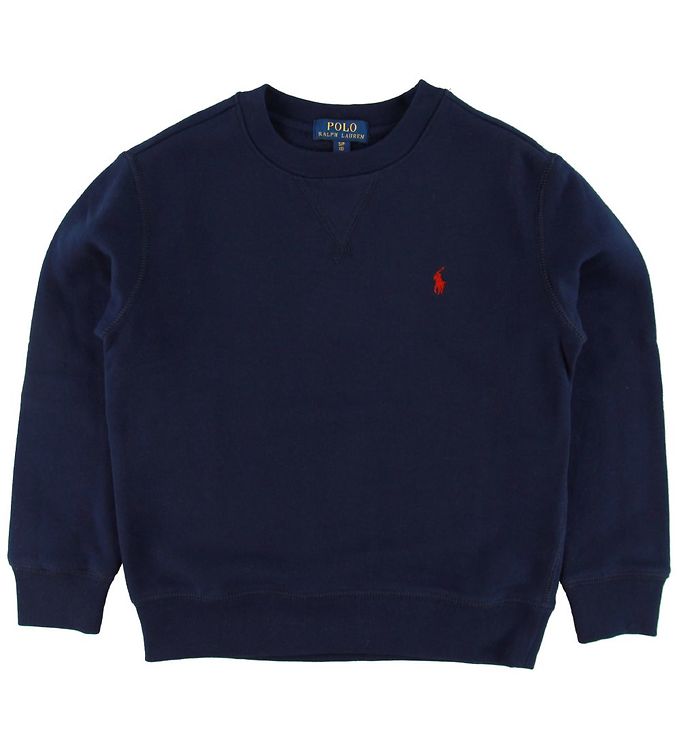 Polo Ralph Lauren Sweatshirt Navy w. Logo Cheap Shipping