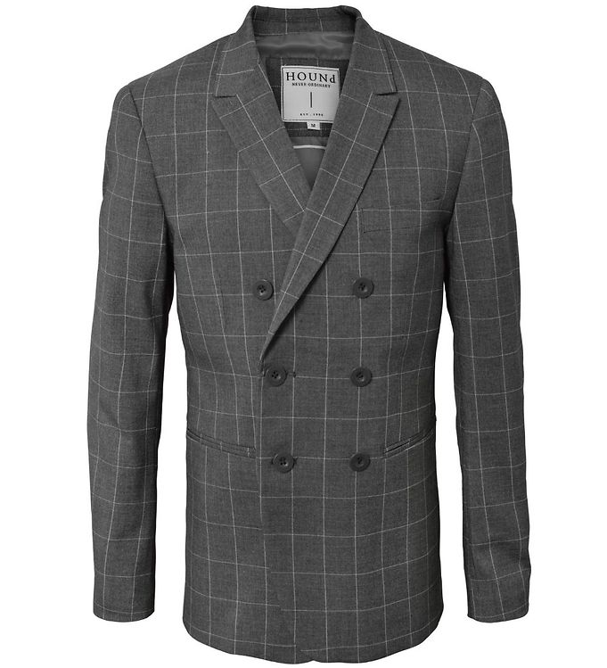 Hound Blazer Gråmelerad M. Rutor