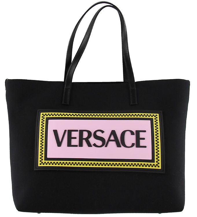 Versace Changing Bag Black w. Rose »