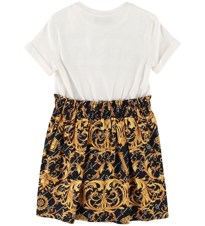 Versace Dress Black White Fast Shipping Fashion Online