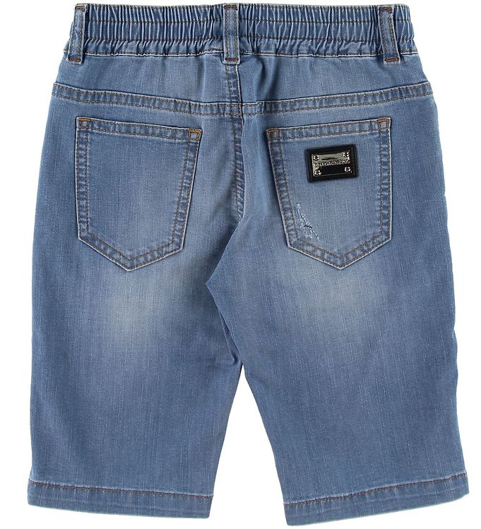 dolce gabbana denim shorts