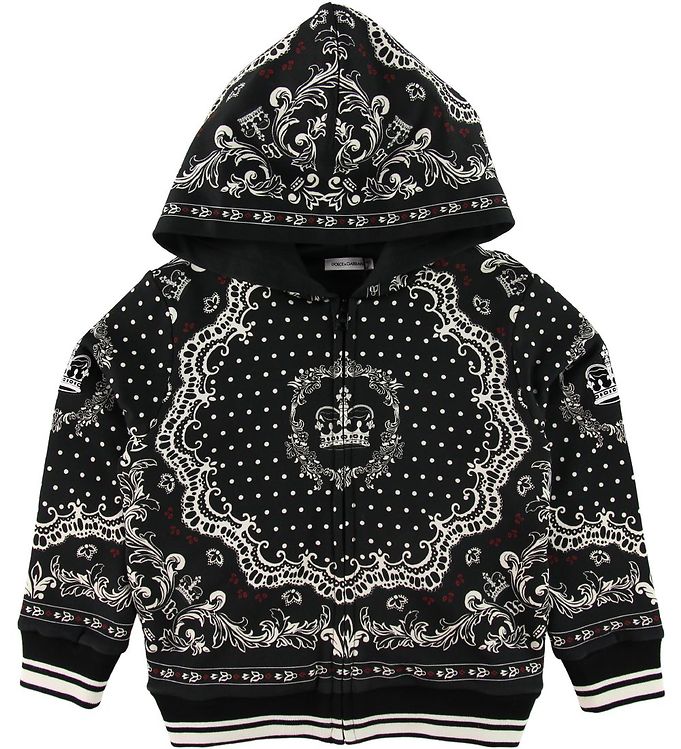 dolce gabbana zip hoodie