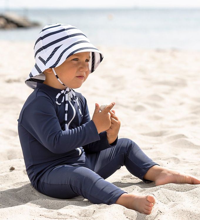 Petit Crabe Coverall Swimsuit - Lou UV50+ - w. Anchor