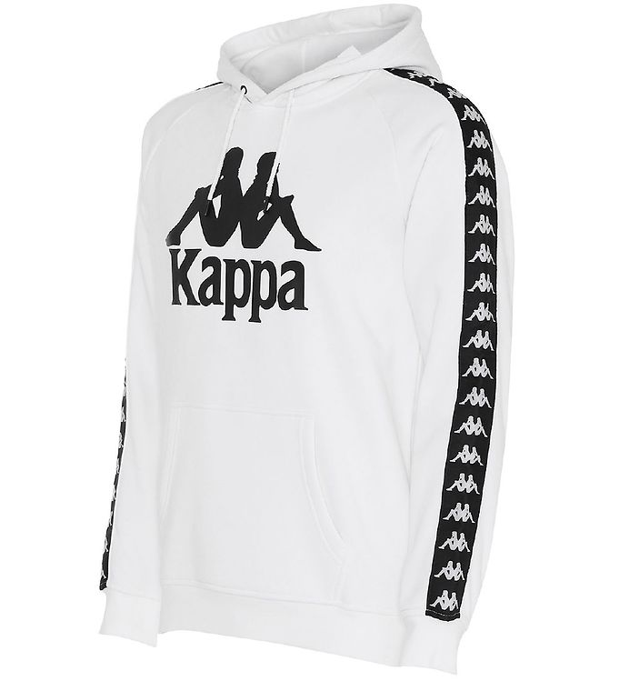 Kappa Hoodie - Banda Bzaba - Wit Logo » 30 dagen retour