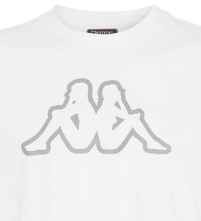 Koppeling schermutseling Mens Kappa T-shirt - Logo Cromen - White » Always Cheap Delivery